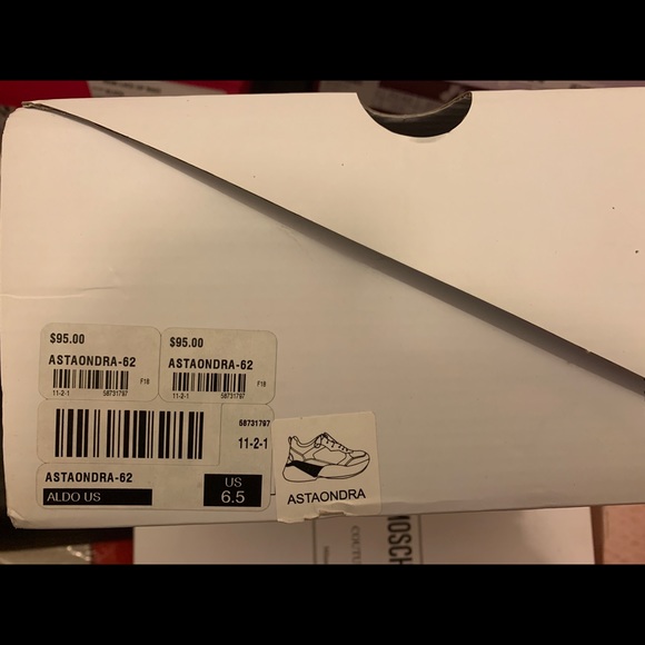👟❤️NEW ALDO "ASTAONDRA-62" RED CHUNKY SNEAKERS 👟❤️ - Picture 5 of 5